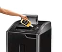 Fellowes 425Ci paper shredder Cross shredding 30 cm Black, Silver thumbnail 3