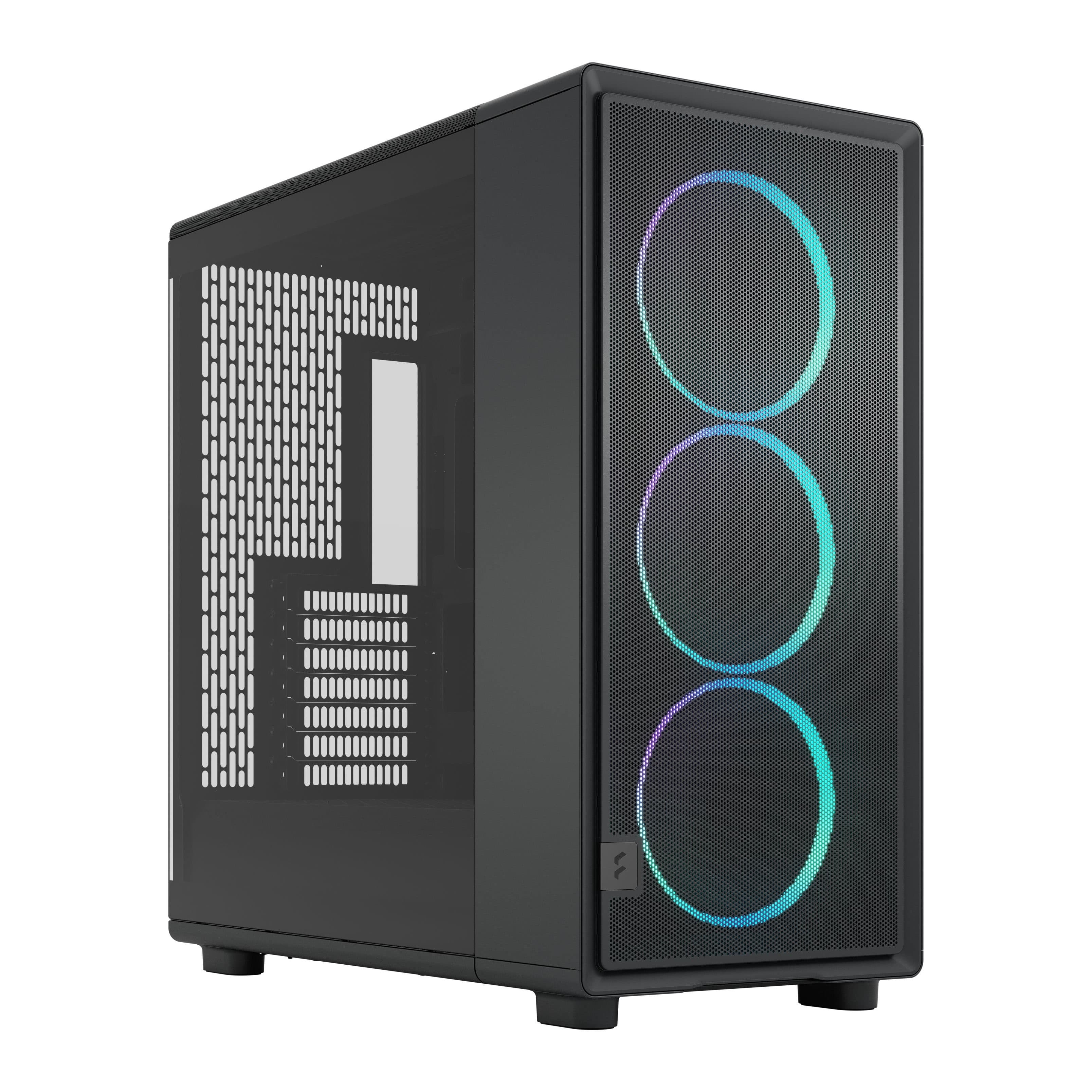 Fractal Design Epoch XL RGB Tempered Glass Mid Tower Gaming PC Case - Black