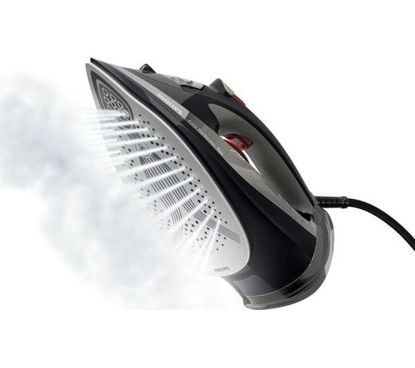 PHILIPS Azur Performer Plus GC4521/87 Steam Iron - Black & Red - Image 1