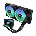 ASRock Challenger 240 Digital AIO Liquid CPU Cooler, 240mm Radiator, 3" Digital Display, ARGB - Black thumbnail 5