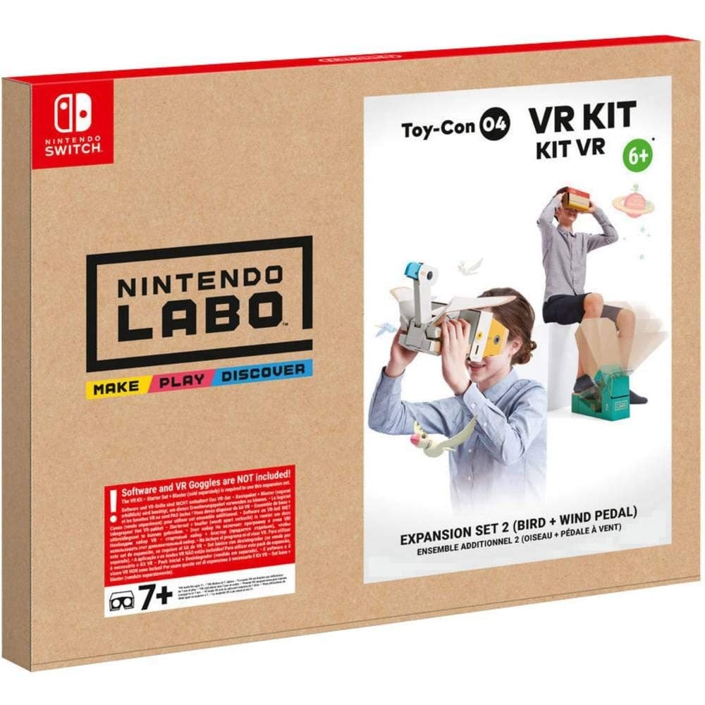 Nintendo LABO Toy-Con 04 VR Kit Expansion Set 2 Bird + Wind