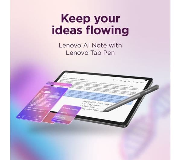 Lenovo Idea Tab 11" 8GB 128GB Android Tablet With Pen & Keyboard Grey - Image 5
