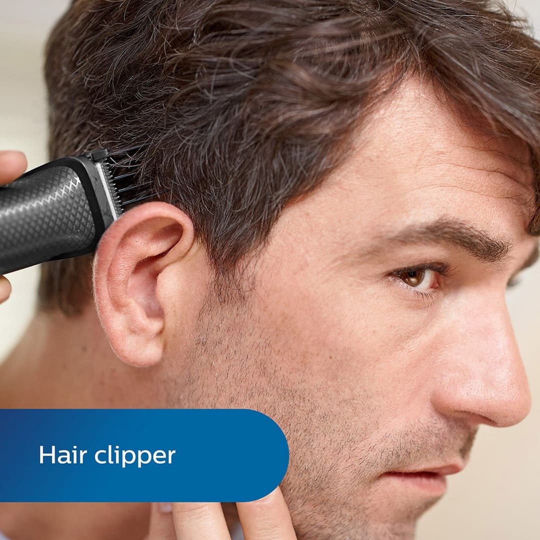 Philips 7 in 1 Beard Trimmer and Hair Clipper Kit MG3720/33 - Image 7