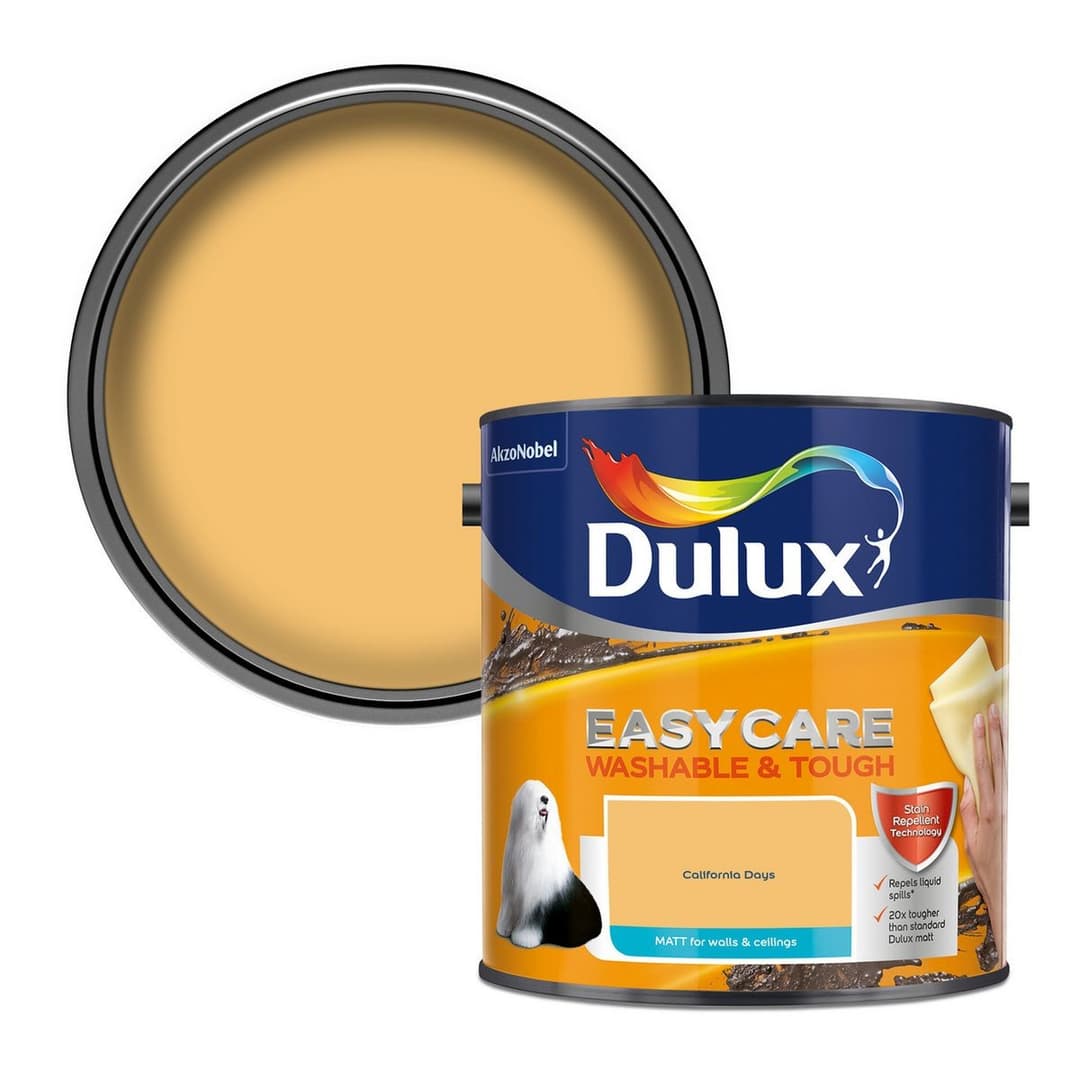 Dulux Easycare Washable & Tough Matt California Days - 2.5L - Image 1