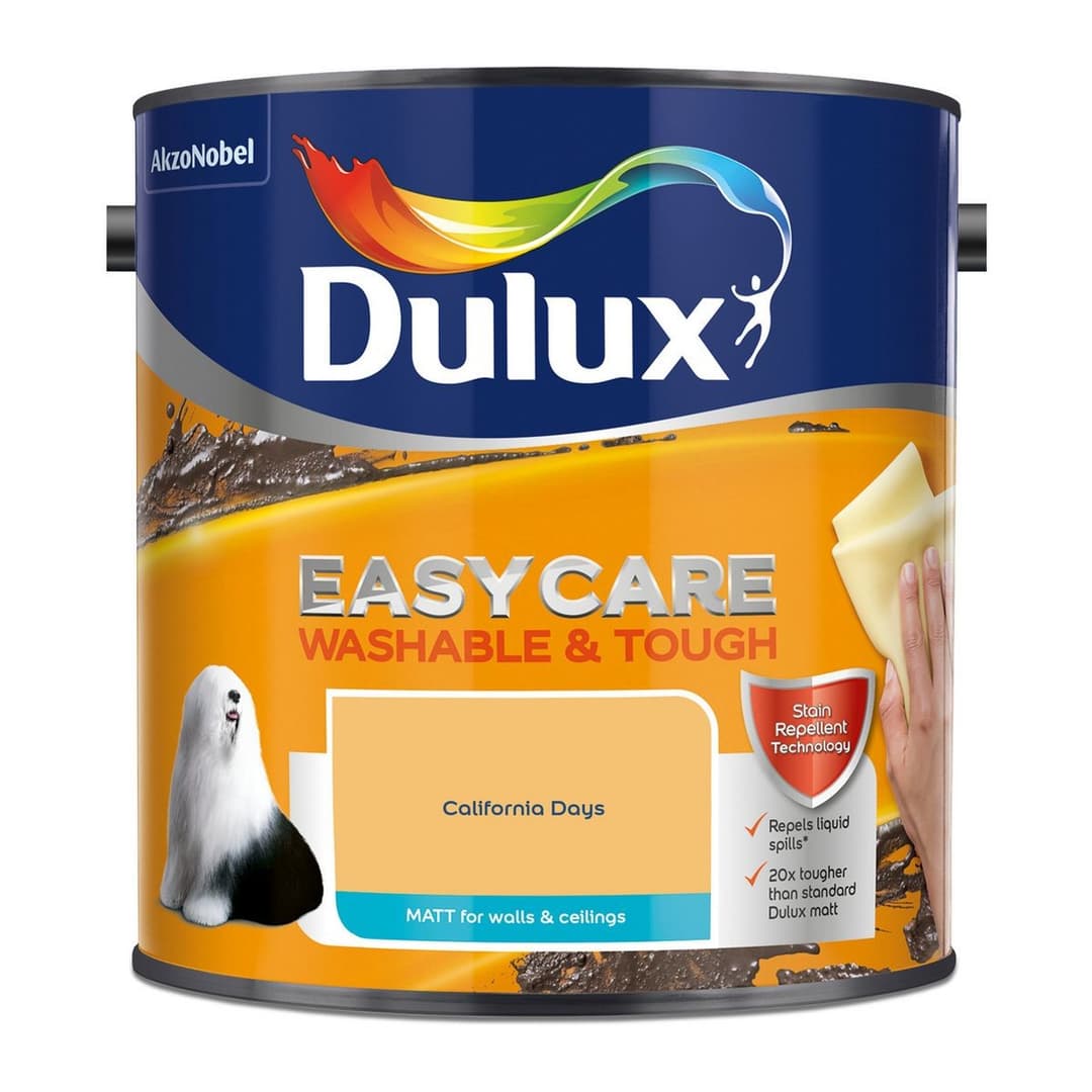 Dulux Easycare Washable & Tough Matt California Days - 2.5L - Image 4