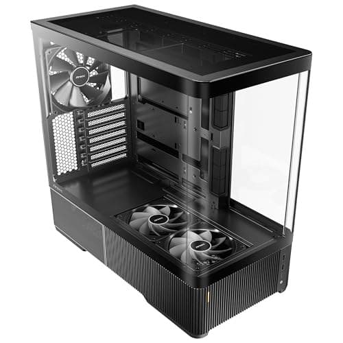Antec C6 Curve Air Mid-Tower ATX PC Case, 3 PWM Fans Included - Image 2