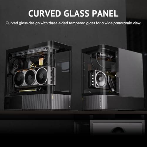Antec C6 Curve Air Mid-Tower ATX PC Case, 3 PWM Fans Included - Image 5