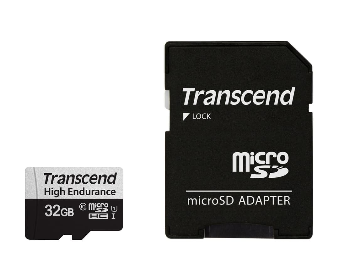32GB Transcend High Endurance 350V microSDXC Memory Card CL10 UHS-I for Dashcams and Surveillance - Image 3