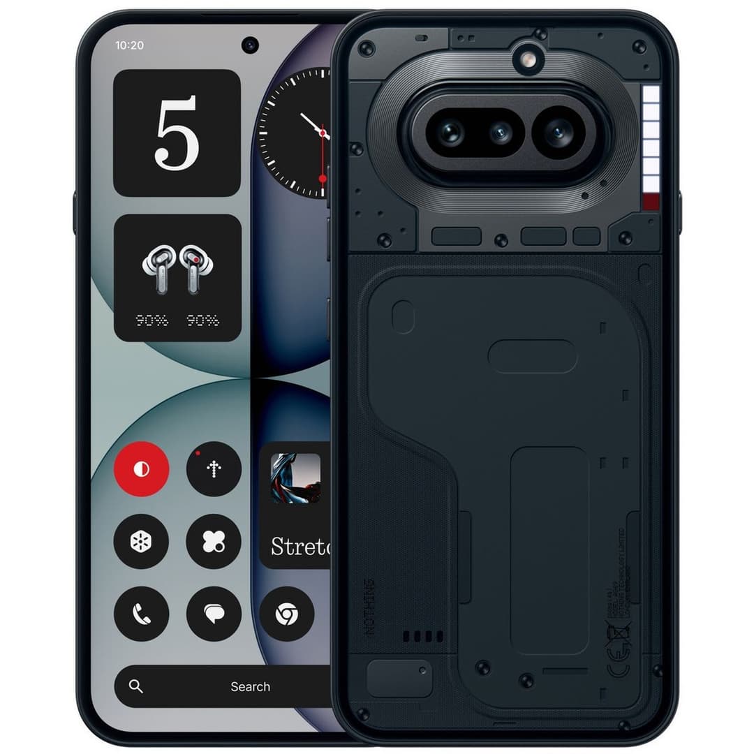 Nothing Phone (4a) 5G 12GB RAM 256GB SIM Free AI Mobile Phone - Black - Image 1