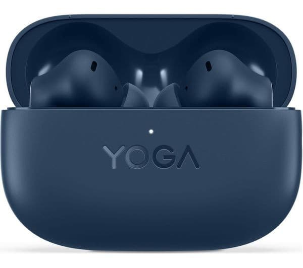 LENOVO YOGA Wireless Bluetooth Noise-Cancelling Earbuds - Cosmic Blue - Image 3