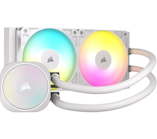 CORSAIR Nautilus RS ARGB Liquid CPU Cooler - 240 mm, White - Image 1