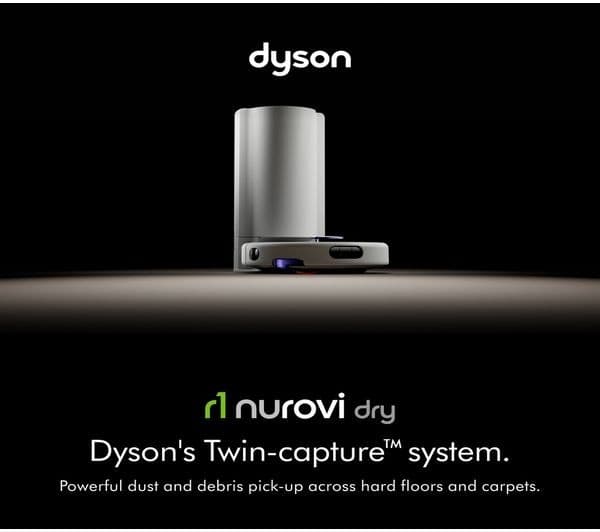 DYSON R1 Nurovi Dry Robot Vacuum Cleaner - Light Grey - Image 2