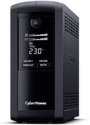 Cyberpower VP1000EILCD Value PRO 1000VA/550W Tower LCD UPS - Black thumbnail 1