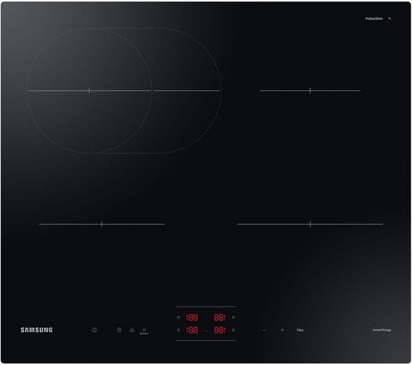 SAMSUNG NZ64B4015FK/U1 59 cm Electric Induction Smart Hob - Black - Image 1