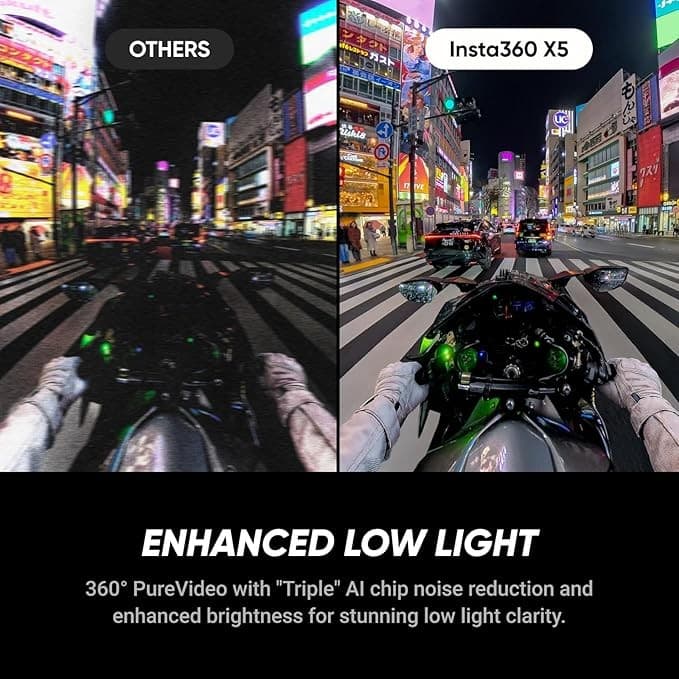 Insta360 X5 8K 360 Action Camera Essentials Bundle Black - Image 3