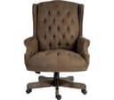 TEKNIK Chairman Fabric Tilting Executive Chair - Suede thumbnail 1