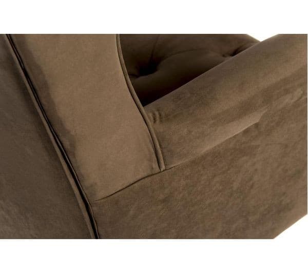 TEKNIK Chairman Fabric Tilting Executive Chair - Suede - Image 5