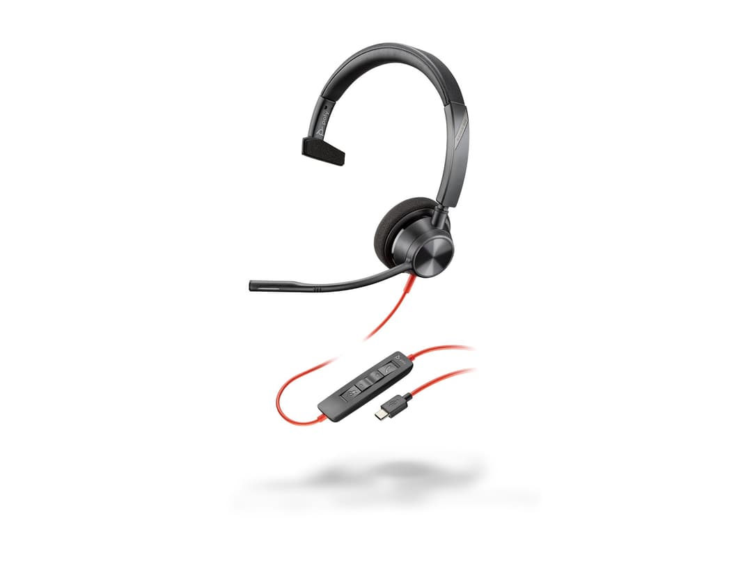 HP Poly Blackwire 3310 - headset - USB-C - Image 1