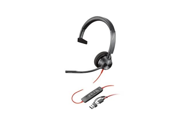 HP Poly Blackwire 3310 - headset - USB-C - Image 2
