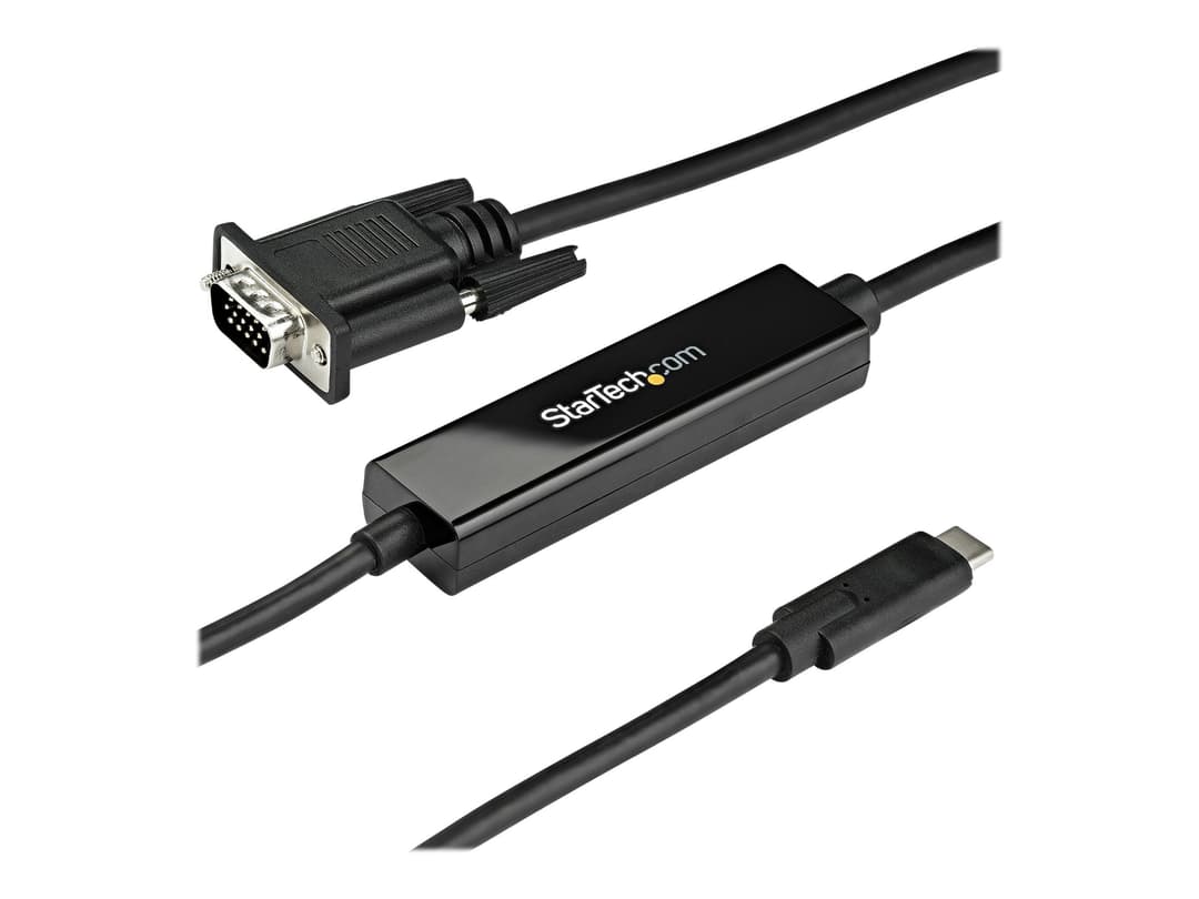 StarTech USB-C to VGA Cable 1m - Image 1