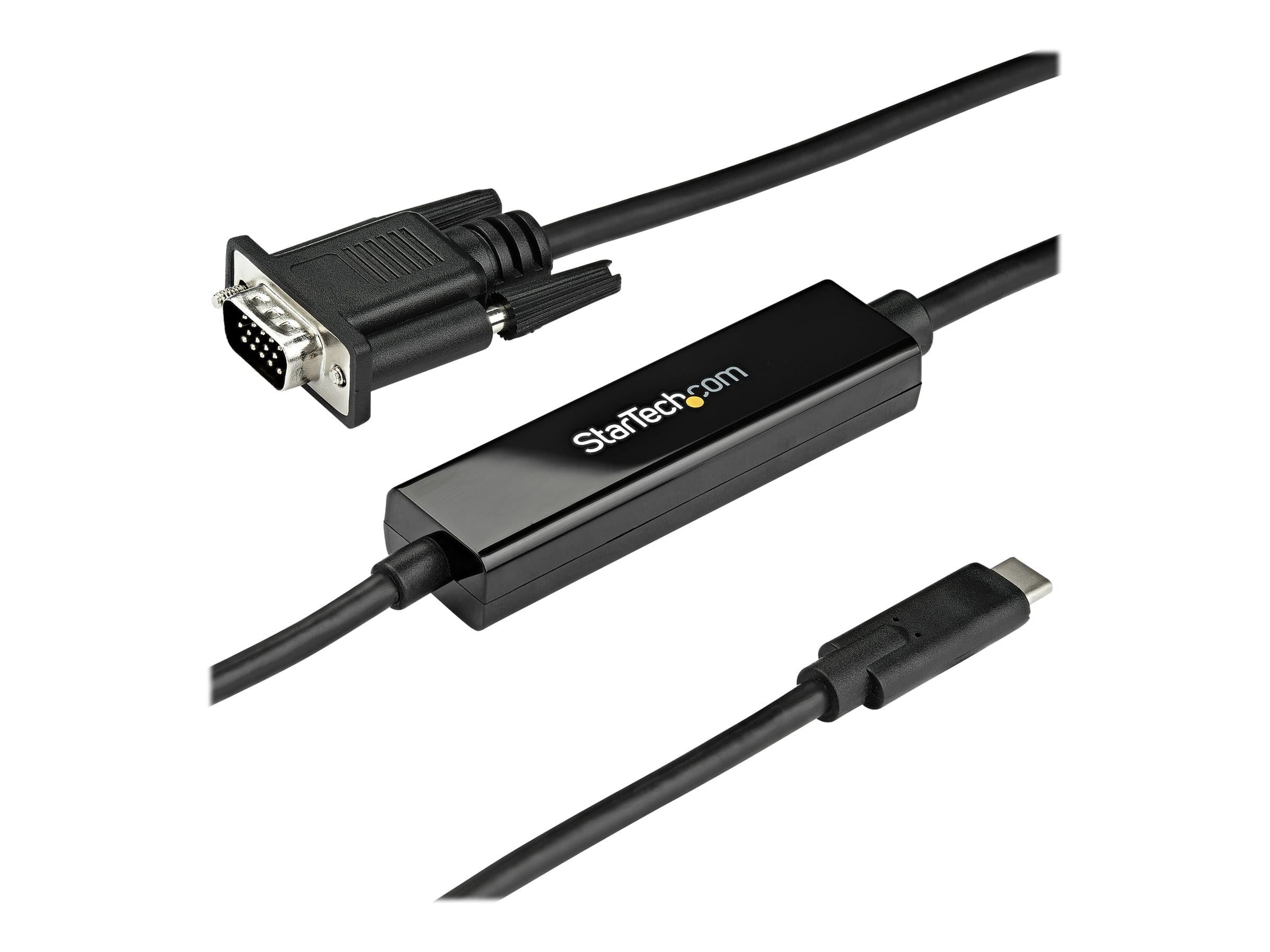 StarTech USB-C to VGA Cable 1m
