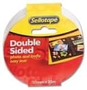 Sellotape Double-sided Tape 50mm X33 Metres 2294 503886 Pack Of 3 thumbnail 1