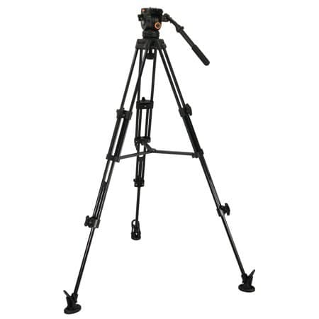 E-Image EK60AAM Video Photo Studio Tripod and Fluid Drag Kit - Image 1