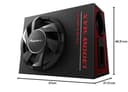 Pioneer TS-WX300A 30 cm Powered Active Subwoofer With Class-D Built-In Amplifier - Black thumbnail 7