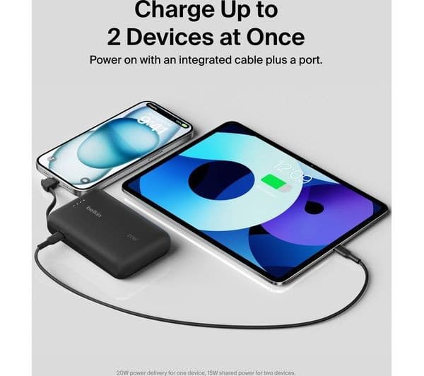 Belkin BoostCharge 10000 mAh Power Bank Black - Image 7