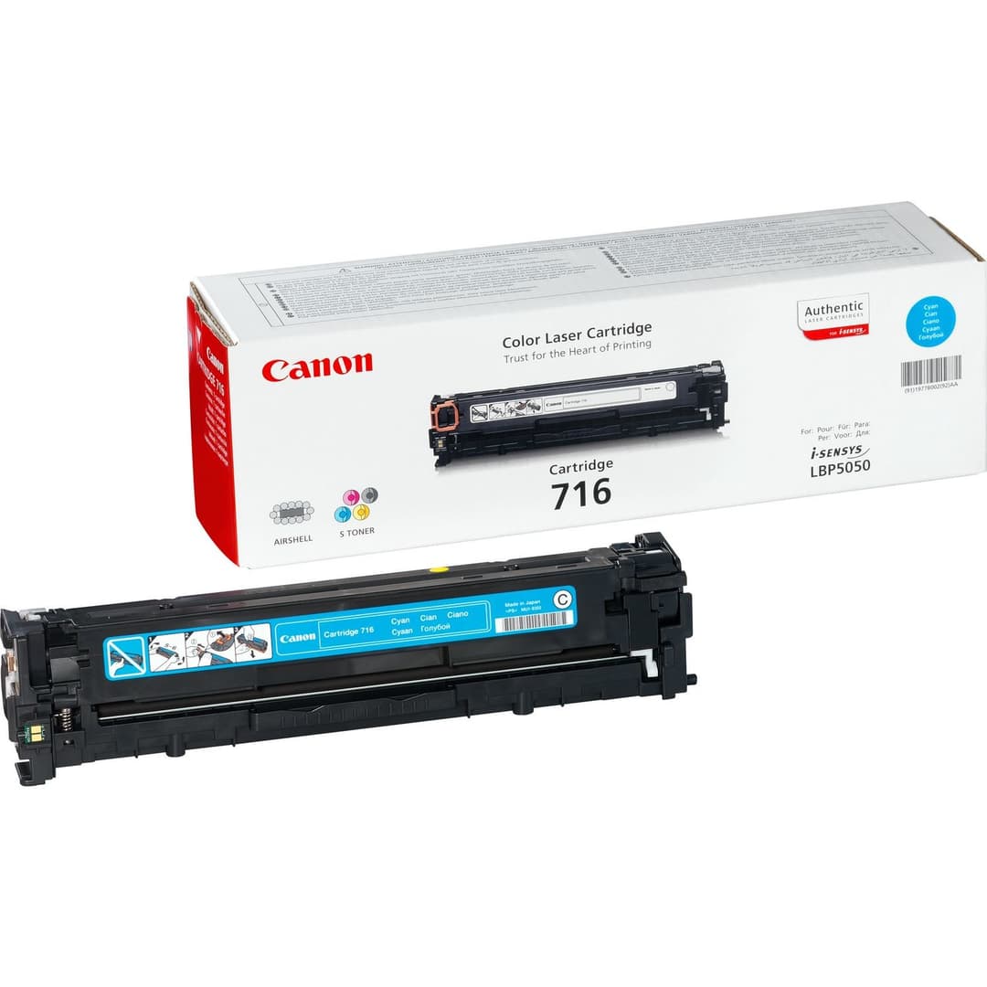 Canon 716 Cyan toner cartridge 1 pc(s) Original - Image 1