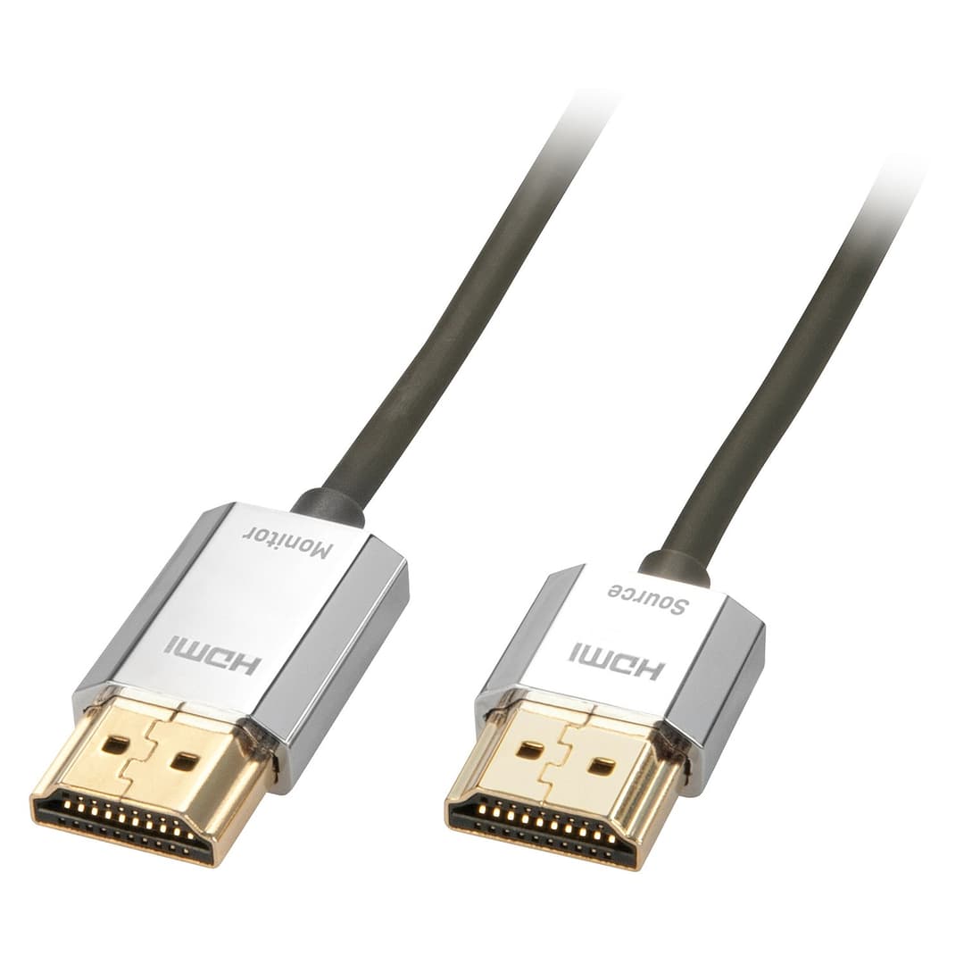 Lindy 3m CROMO Slim High Speed HDMI Cable with Ethernet - Image 1