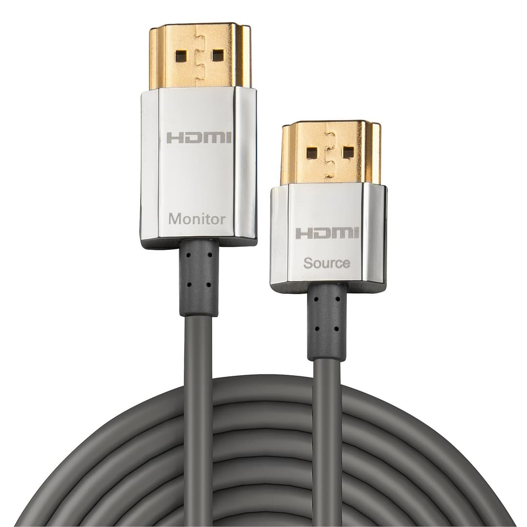 Lindy 3m CROMO Slim High Speed HDMI Cable with Ethernet - Image 2