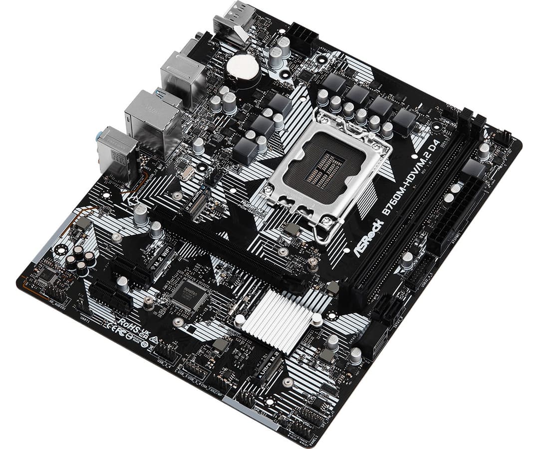 Asrock B760M-HDV/M.2 D4 Intel B760 LGA 1700 micro ATX - Image 4