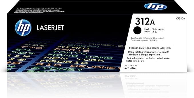 HP 312A Original LaserJet Toner Cartridge - Black