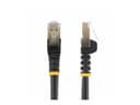 StarTech CAT6A Shielded Snagless Ethernet Patch Cable, 10GbE, 100W PoE, 1.5m - Black (6ASPAT150CMBK) thumbnail 2