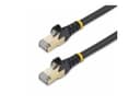 StarTech CAT6A Shielded Snagless Ethernet Patch Cable, 10GbE, 100W PoE, 1.5m - Black (6ASPAT150CMBK) thumbnail 3
