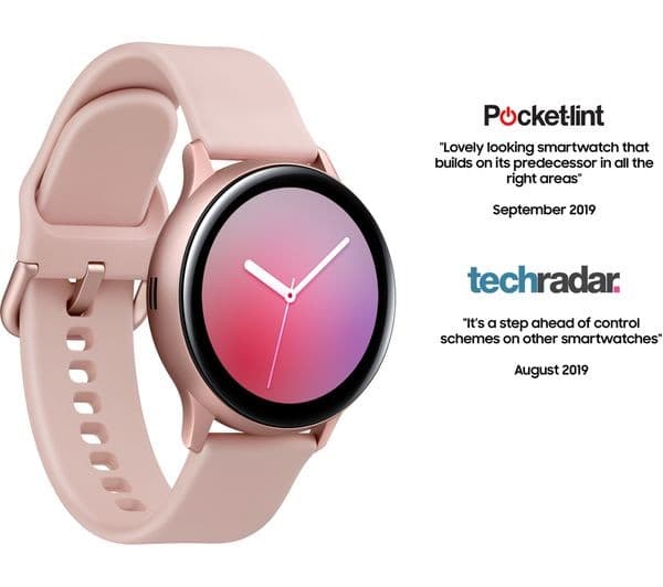 SAMSUNG Galaxy Watch Active2 - Pink Gold, Aluminium, 40 mm - Image 2