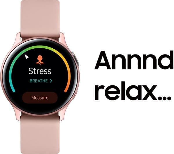 SAMSUNG Galaxy Watch Active2 - Pink Gold, Aluminium, 40 mm - Image 5
