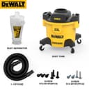 DEWALT Cyclone Dust Collector Vacuum Cleaner Separator - Yellow thumbnail 2