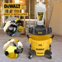 DEWALT Cyclone Dust Collector Vacuum Cleaner Separator - Yellow thumbnail 3