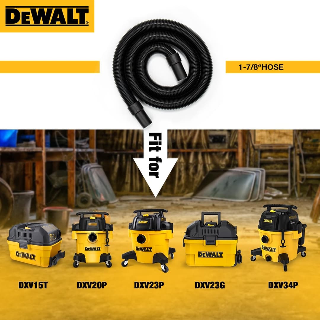 DEWALT Cyclone Dust Collector Vacuum Cleaner Separator - Yellow - Image 6