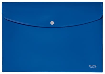 Leitz Recycle Document Wallet A4 Pack of 10 - Blue - Image 1
