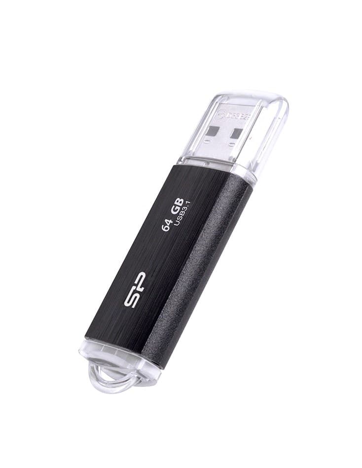 64GB Silicon Power Blaze B02 USB3.1 Flash Drive Black - Image 2