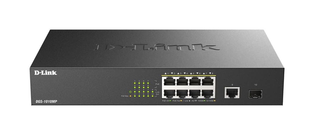 10-Port Gigabit PoE+ - Image 1