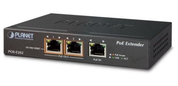 1-Port 802.3at PoE+ to 2-Port - Image 1
