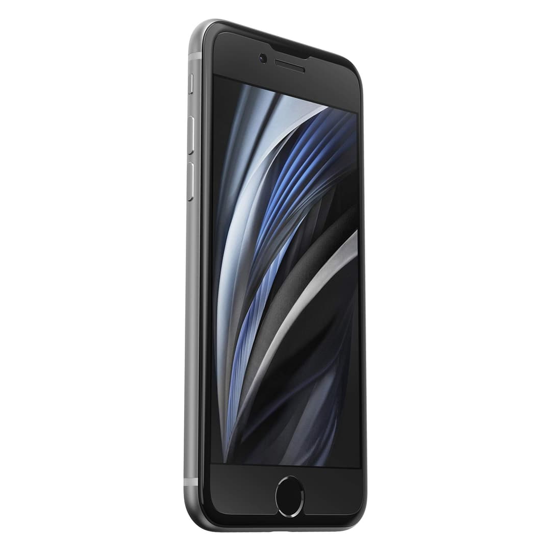 OtterBox Alpha Glass Screen Protector for iPhone 6s/7/8/SE 2nd Gen 2020/3rd Gen 2022, Tempered Glass, x2 Scratch Protection, Antimicrobial Protection - Image 4