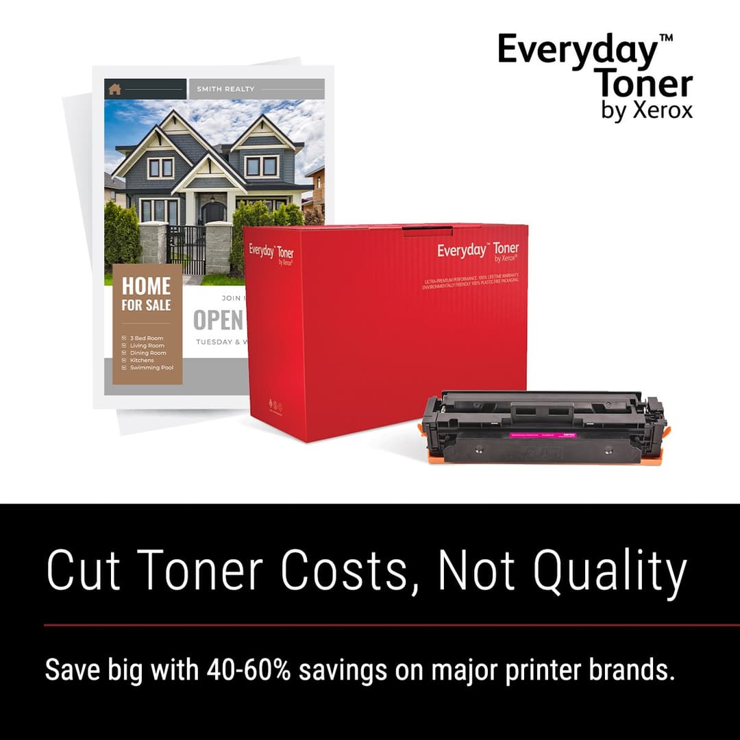 Everyday™ Black Toner by Xerox compatible with HP 30X (CF230X), High capacity - Image 2
