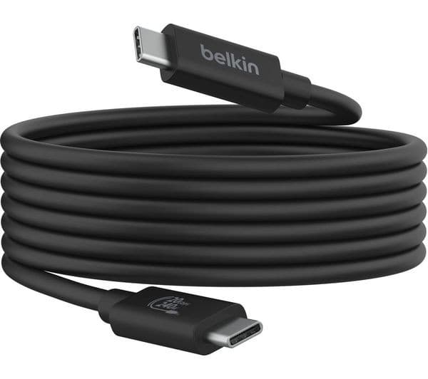 Belkin Connect USB-C 4.0 Cable 2m Black - Image 2