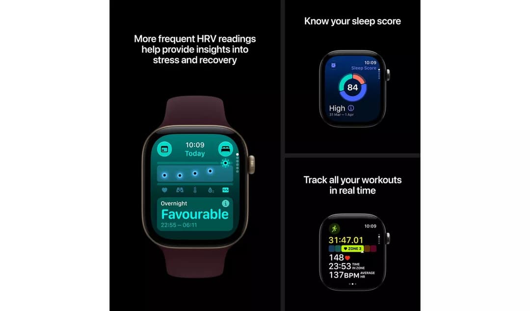 Apple Watch Series 12 GPS 42mm Black - Image 5