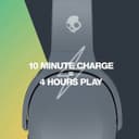 SKULLCANDY Crusher Evo Wireless Bluetooth Headphones - Chill Grey thumbnail 6